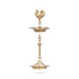 Brass Lamp - 8 x 3.5 Inches | Karaikudi Annam Kuthu Vilakku  Brass Deep for Pooja  310 Gms Approx Fashion