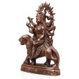 Durga Murti - 18 Inches | Durga Statue  Copper Idol  Durga Maa Idol for Pooja  2.240 Kgs Approx Fashion