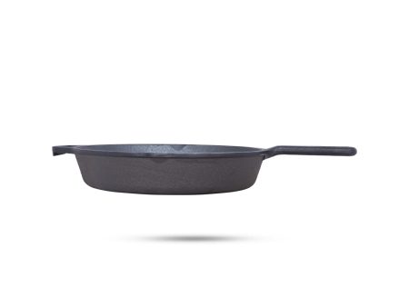 Frying Pan - 10 Inches | Casting Iron Cooking Pan  Cast Iron Cookware for Home  3.330 Kgs Approx Supply