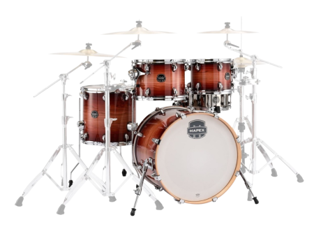 Mapex Armory Drum Kit Shell Pack | 5pc 20  Fusion - Redwood Burst Online