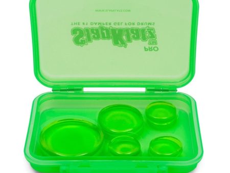 SlapKlatz Pro 10 Piece Drum Dampers, Green Online Sale