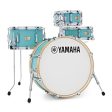 Yamaha Stage Custom Hip Drum Kit | 4pc 20  – Matte Surf Green Online Sale