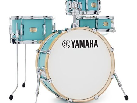 Yamaha Stage Custom Hip Drum Kit | 4pc 20  – Matte Surf Green Online Sale