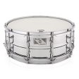 WorldMax Steel Snare Drum | 14 x 5.5  - Beaded Chrome Over Sale