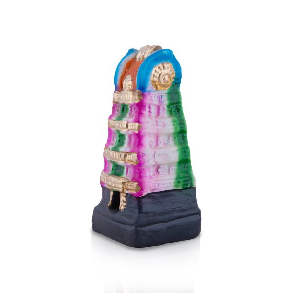 Gopuram Clay Golu Bommai - 6 x 3 Inches | Giri Golu Doll  Navaratri Golu Bomma Gombe Bommai Online Hot Sale