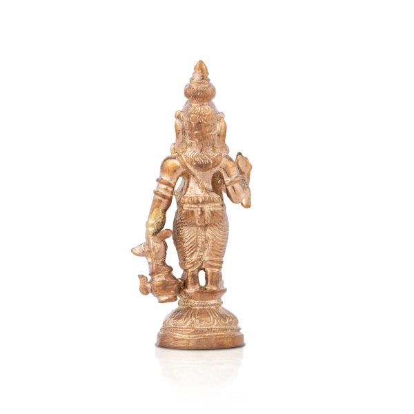 Agathiyar Murti - 3 x 1.5 Inches | Panchaloha Idol  Agastya Idol for Pooja  110 Gms Approx on Sale