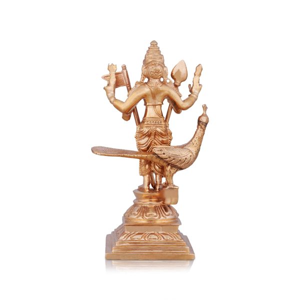 Murugan Valli Deivanai Statue Set - 5 x 2 Inches | Panchaloha Statue\ Murugan Valli Deivanai Idol for Pooja For Discount