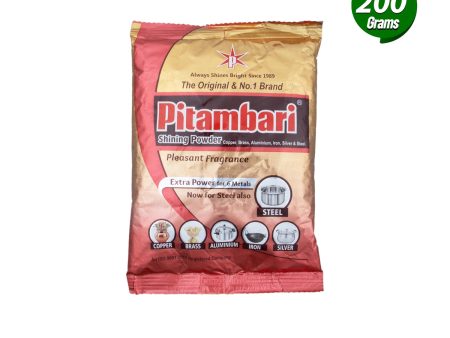 Pitambari Shining - Copper & Brass - 200 Gms | Cleaning Powder  Puja Cleaning Powder for Vessel Supply