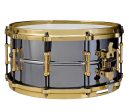 Ludwig Black Beauty Snare Drum | 14 x 6.5” - Gold Brass Hardware For Sale