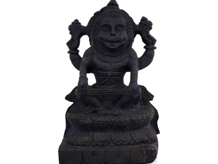 Narasimha Shaligram Murti - 11 x 7 Inches | Shaligram Idol  Saligram Murti for Pooja  6.460 Kgs Approx For Cheap