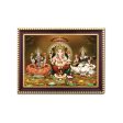 Lakshmi Ganesha Saraswathi Photo Frame | Picture Frame for Pooja Room Decor Online Sale