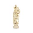 Krishna Murti - 15 x 4 Inches | Marble Dust Murti  Standing Krishna Statue for Pooja For Cheap