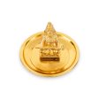 Annapurna Devi With Gold Polish Plate - 2 x 2.5 Inches | Metal Annapoorani Statue for Pooja  40 Gms Approx For Discount