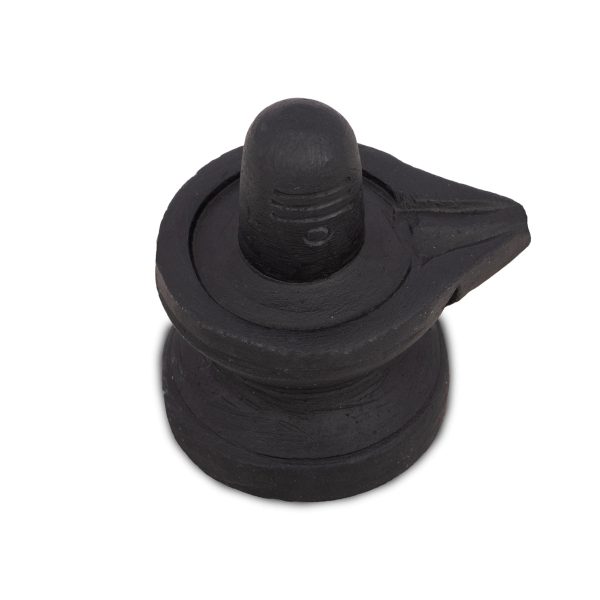 Sivalingam Statue - 2.5 x 2 Inches | Soft Stone Idol  Shiva Lingam Statue  Shivling for Pooja on Sale