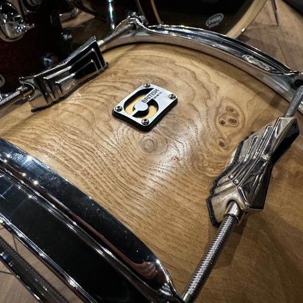 British Drum Company 13x7  Founders Reserve Snare Drum #1077 For Cheap