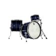 British Drum Company Lounge Series 3-piece Drum Kit - Carnaby Blue For Discount