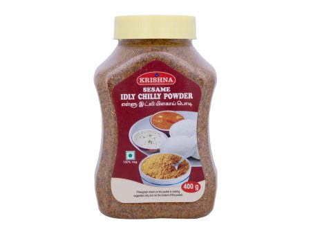 Sesame Idly Chilly Powder - 400 Gms | Ellu Idli Podi  Ellu Milagai Podi Jar Online now