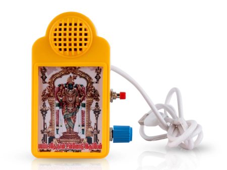 Mantra Chanting Box With USB Plug - 4 x 2.25 Inches | Led Light Mantra Box  30 In 1 Chanting Machine for Home Online Hot Sale