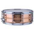 Ludwig USA LC660T Copper Phonic 5x14 Smooth Snare Drum with Tube Lugs Cheap