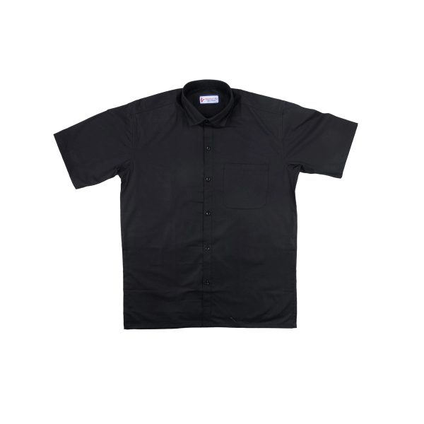 Shirt - Size 44 | Half Sleeves Formal Shirt  Black Colour Half Hand Casual Shirt for Men Hot on Sale