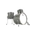 British Drum Company Legend Ultra Series 3-piece Drum Kit - Sterling Silver Supply