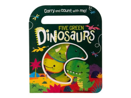 Carry And Count With Me - Five Green Dinosaurs - English | by Katie Button  Board Game Book Online