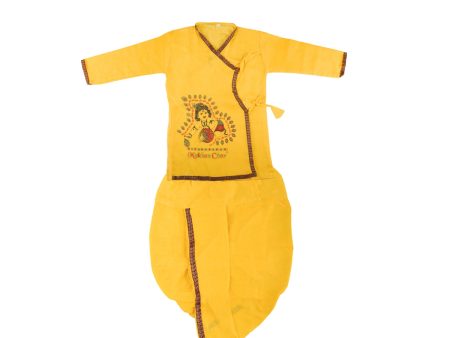 Bal Krishna Dress Set - Size 24 | Bal Krishna Costume  Bal Kanha Dress for Kids Hot on Sale