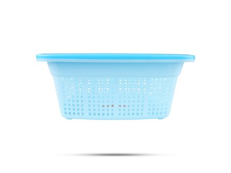 Kitchen Basket - 4 x 10 Inches | Square Shape Storage Basket  Plastic Basket  Vintage Square Basket for Home For Sale