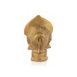 Brass Gauri Head - 3.5 x 2 Inches | Brass Gowri Head  Devi Head for Pooja  300 Gms Approx For Discount