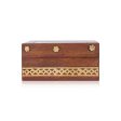 Jewellery Box - 1.5 x 3 Inches | Sheesham Gem Stone Storage Box  Wooden Box for Home Cheap