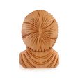 Buddha Bust Statue - 4 x 3 Inches | Wooden Statue  Buddha Idol  Buddha Murti for Pooja For Discount