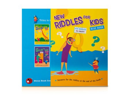 New Riddles For Kids Blue Book - English | 470 Riddles To Enjoy  Childrens Activity Book Online Hot Sale