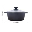 Dutch Oven With Lid - 4 x 10 Inches | Cast Iron Dutch Oven Pot for Home  4.485 Kgs Approx Hot on Sale