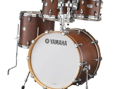 Yamaha Tour Custom Fusion Drum Kit Shell Pack | 4pc 20  - Chocolate Satin Online Sale