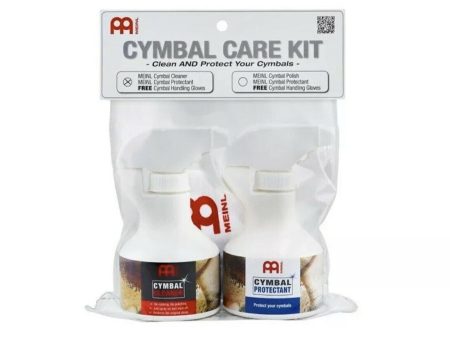 Meinl Cymbal Care Kit Cleaner Protectant And Gloves Hot on Sale