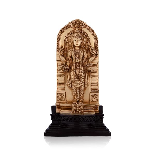 Dhanvantari Murti Standing On Base - 8.25 x 4.25 Inches | Resin Statue  Dhanvantri Murti for Pooja Cheap