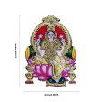 Lakshmi Idol Fridge Magnet - 3.5 x 2.5 Inches | Laxmi Idol Photo Magnet  Laxmi Murti Picture Magnet for Home Hot on Sale