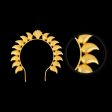 Hair Arch - 4 x 4 Inches | Gold Polish Jewellery  Mango Design Hair Accessory  Artificial Jewellery for Deity For Sale