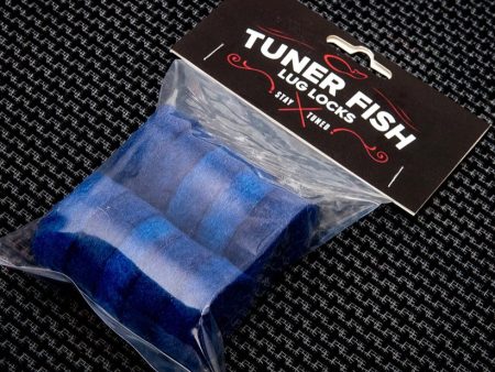 Tuner Fish Lug Locks Cymbal Felts 10pk, Blue For Cheap