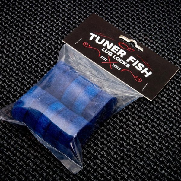 Tuner Fish Lug Locks Cymbal Felts 10pk, Blue For Cheap