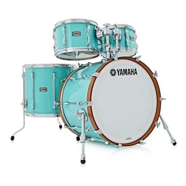 Yamaha Rock Recording Custom Drum Shell Set Kit - Surf Green For Cheap