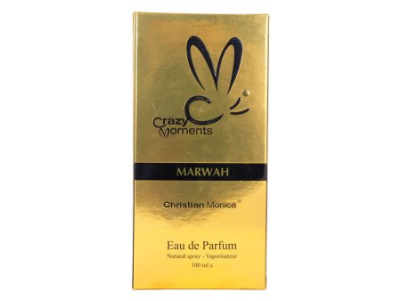 Crazy Moments Marwah Eau De Parfum - 100 ml | Perfume  Natural Spray for Men & Women Supply