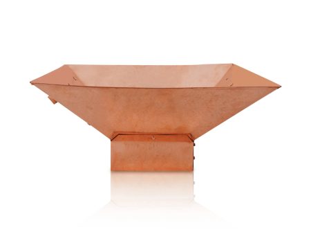 Havan Kund With Handle - 5 x 10 Inches | Copper Agnihotra With Stand  Hawan Kund for Pooja  685 Gms Approx Online