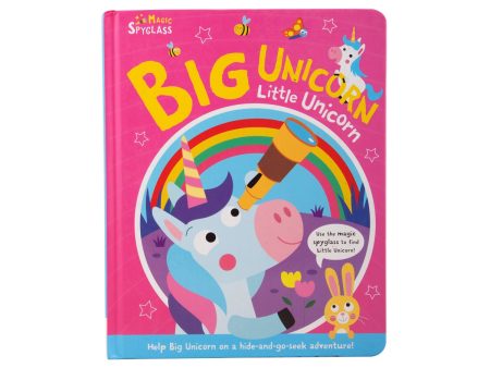 Magic Spyglass - Big Unicorn Little Unicorn - English | Childrens Activity Book  Educational Book Sale