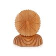 Buddha Bust Statue - 6 x 5 Inches | Wooden Statue  Buddha Idol  Buddha Murti for Pooja For Sale