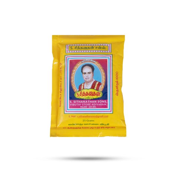 Siddhanathan Vibhuti Pouch - 25 Gms | Javadhu Scented Thiruneeru  Bhasma  Viboothi for Pooja Online