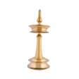 Kerala Vilakku - 16 Inches | 5 Face Nilavilakku  Brass Kerala Lamp for Pooja For Sale