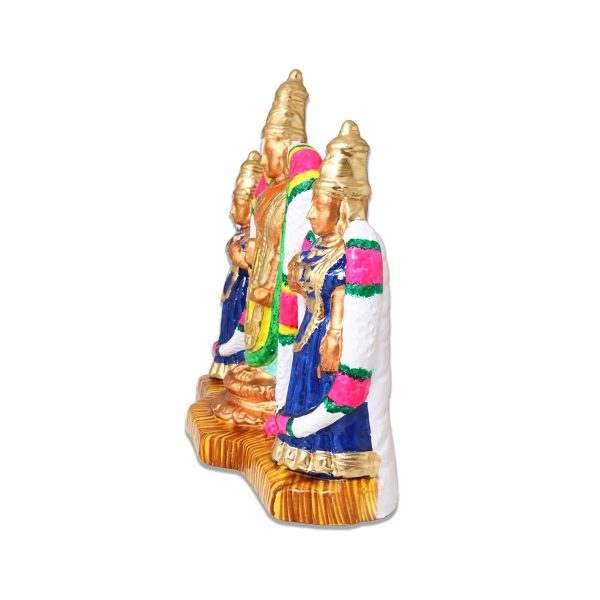 Balaji Perumal Utsavar Clay Golu Bommai - 14 x 12 Inches | Giri Golu Doll  Navaratri Golu Bomma Gombe Bommai Fashion