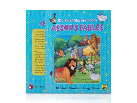 My First Stories From Aesop’s Fables - English | 18 Moral Stories in Large Print  Story Book  Childrens Book For Cheap