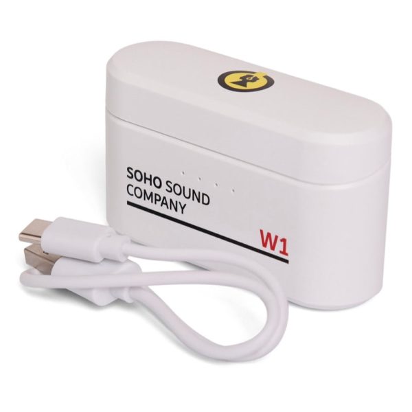 Soho Sound Company W1 Wireless Earphones - White Cheap